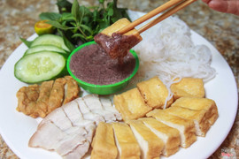 Bún đậu mắm tôm