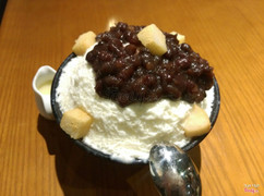 bingsu đậu đỏ