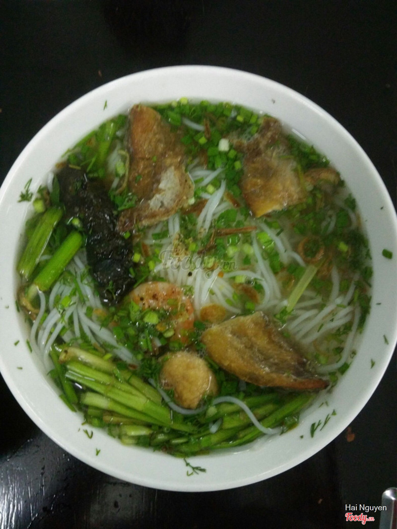 Bún cá rô thập cẩm