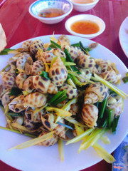 Ốc hương hấp sả