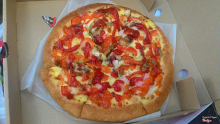 Pizza tôm sốt bơ tỏi