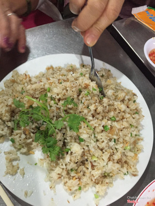 Cơm chiên cá mặn