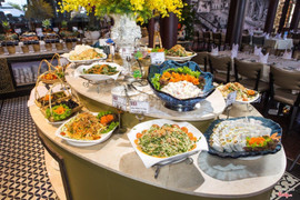 Buffet đa dạng các món