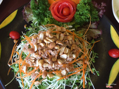 salad cải mầm cá ngừ