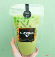 trà sữa Thái xanh túi zip 12.000đ