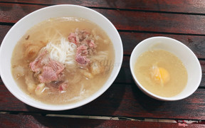 Tái gân & hột gà