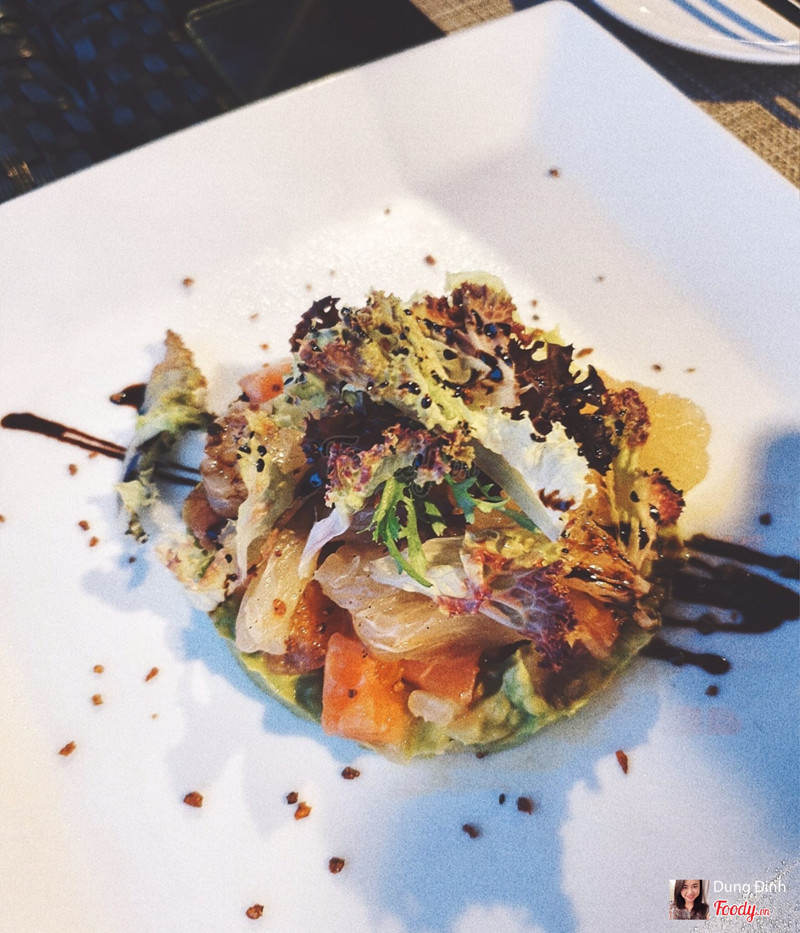 Cá hồi sốt tarta