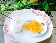 Sữa chua chanh dây hạt đác