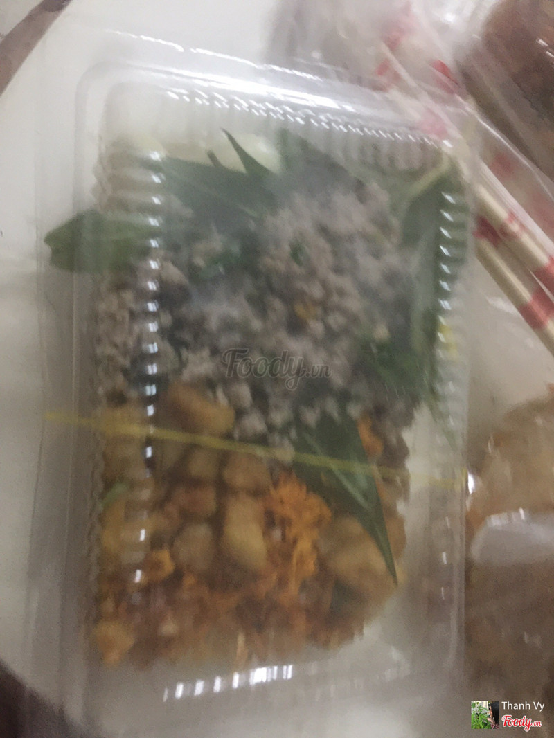 Bánh tráng thịt băm tóp mỡ - 25k