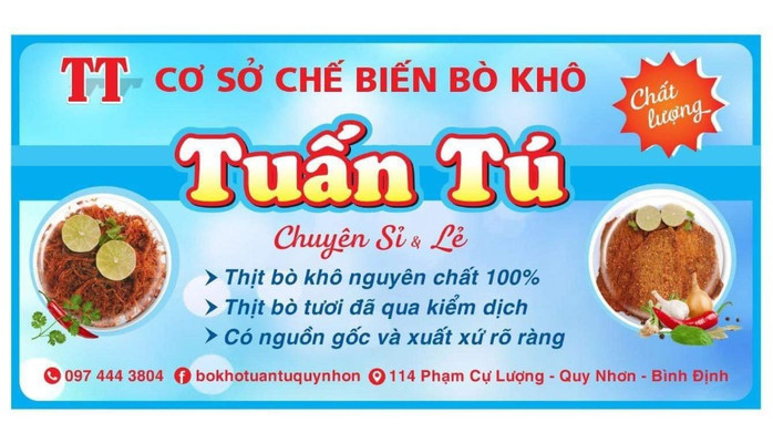 Bò Khô Tuấn Tú - Bò Khô - Phạm Cự Lượng