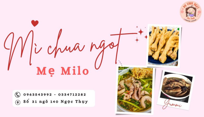 Mẹ Milo - Mì Chua Ngọt - Ngọc Thụy