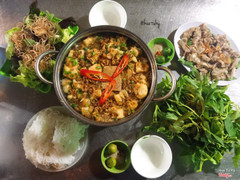 Set 160k - lẩu riêu cua sườn sụn