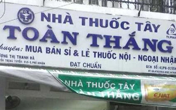 Nhà Thuốc Tây Toàn Thắng - Nguyễn Trọng Tuyển