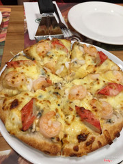 pizza hải sản