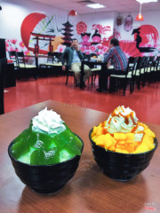 Bingsu ở đây giảm giá chỉ còn 45k/ bát như hình, ăn cũng ngon