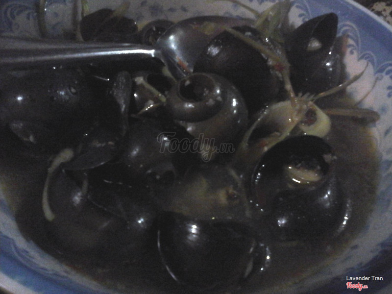 Ốc lát hấp sả