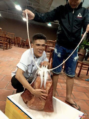 Mực nang khổng lồ 11kg