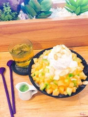 Bingsu dưa lưới