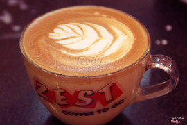 Hot cappuccino art <3