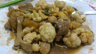 Bông cải xào hải sản