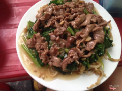 Phở xào bò