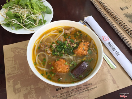 bún chả cua
