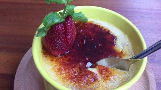 Creme Brulee ngon