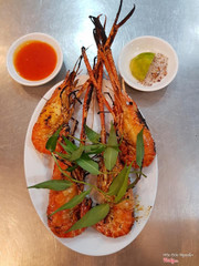 tôm nướng muối tiêu chanh