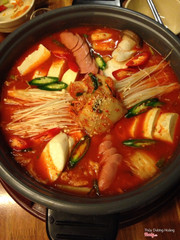 
lẩu kim chi