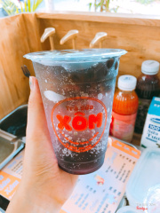 Soda việt quất trân châu đen 😍