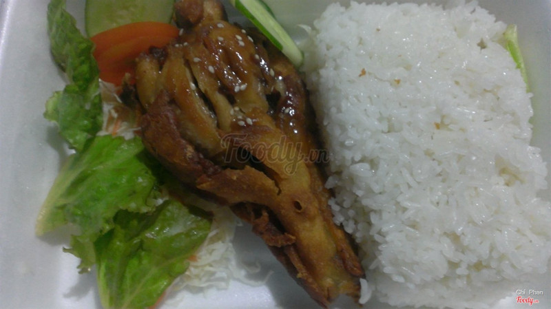 Miếng gà siêu to và ngon