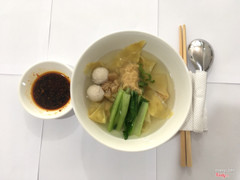 Sủi cảo hấp dẫn thơm ngon