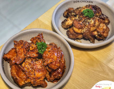 Gà rán sốt gia vị & Gà nướng tỏi 🍗