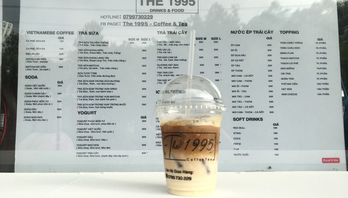 THE 1995 COFFEE & TEA - Cà Phê & Trà Sữa - Hẻm 136 Hùng Vương