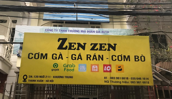 Zen Zen - Cơm Gà, Gà Rán & Cơm Bò - Khương Thượng