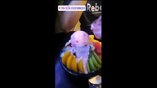 Bingsu Trái cây ngon