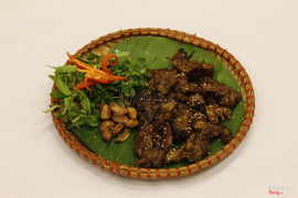 Bò nướng than hoa