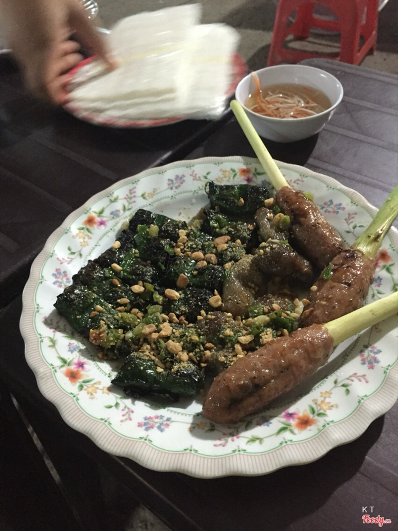 Bò lá lốt, bò nướng mỡ chài, nem nướng