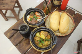 Bánh mì cà ri Gà