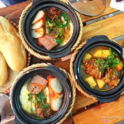 chảo bánh mì niêu