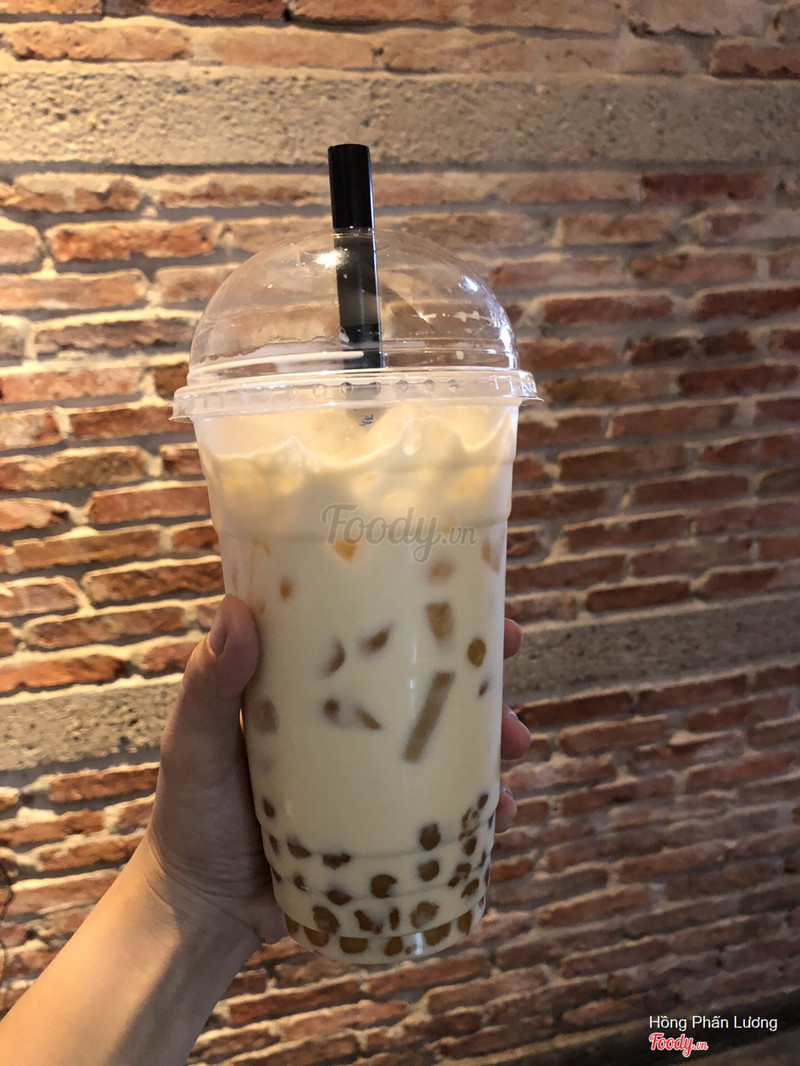 Sữa tươi trân châu đường đen size L nhaaa