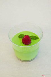 Greentea pudding