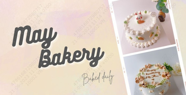 Tiệm Bánh May Bakery - Bánh Sinh Nhật - Nguyễn Khánh Toàn