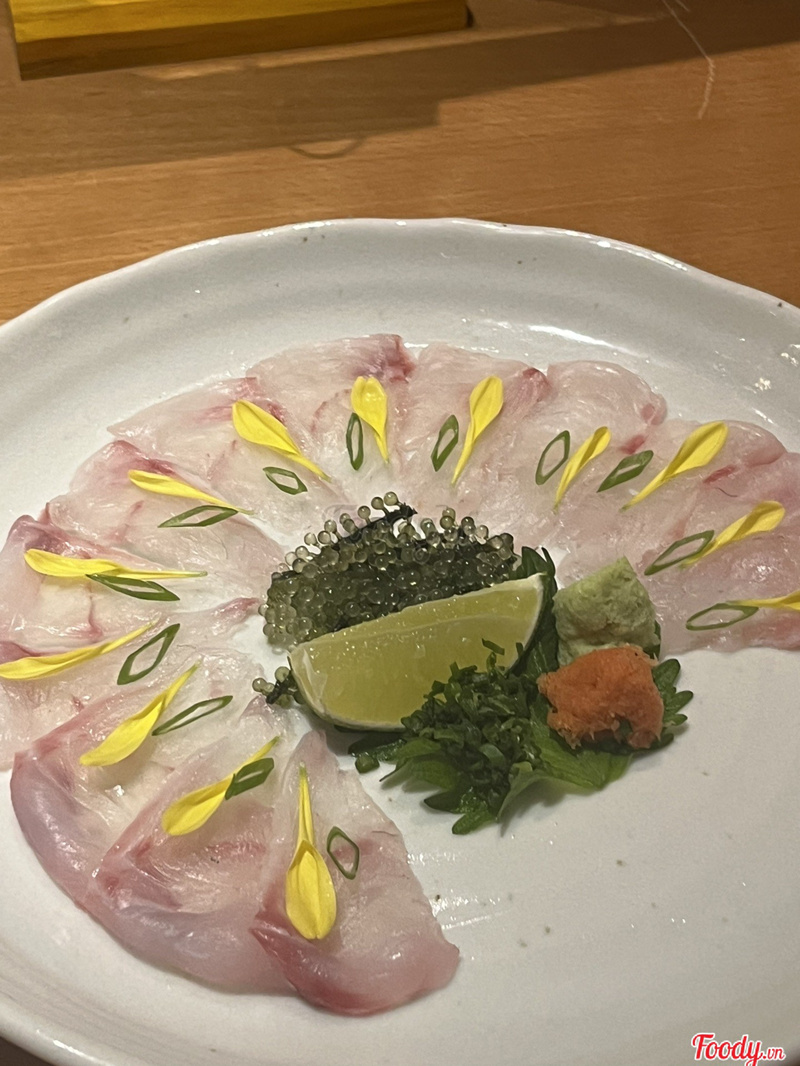 Cá tai sashimi