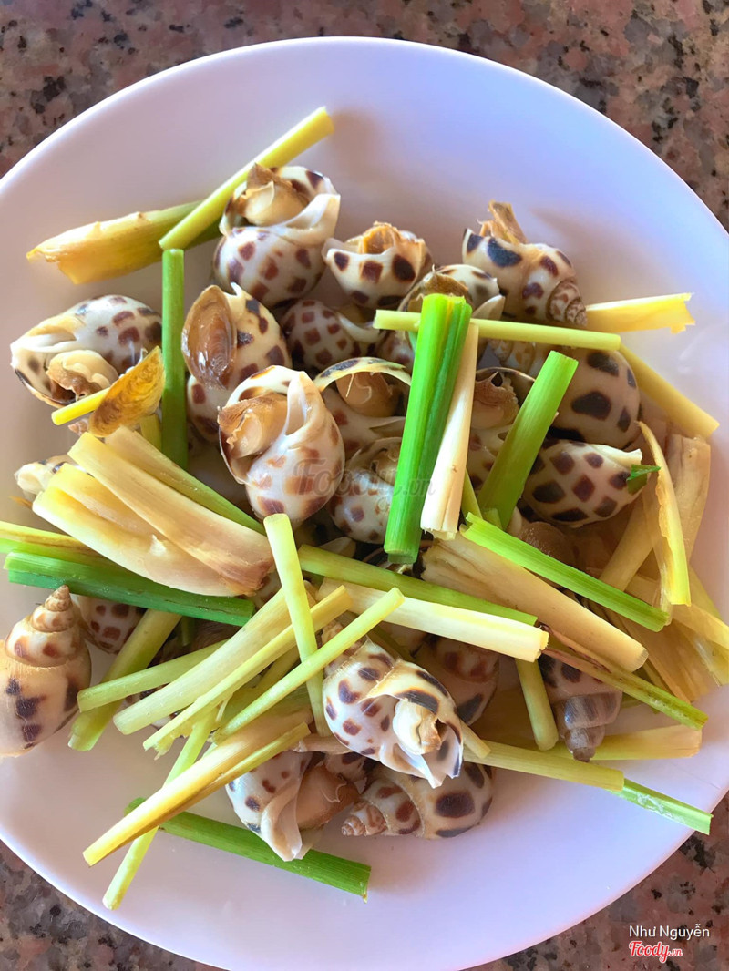 ốc hương tươi con cũng to trung bình