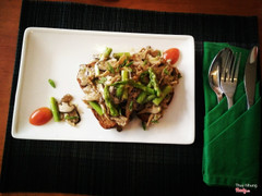 Mushroom toast