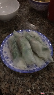 Bánh cuốn thịt nướng