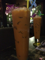 Thai milk ice tea