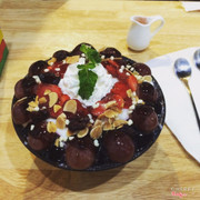 Bingsu nho dâu