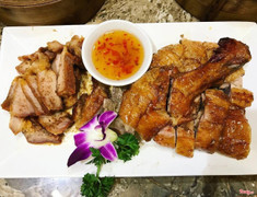 gà nướng - heo nướng